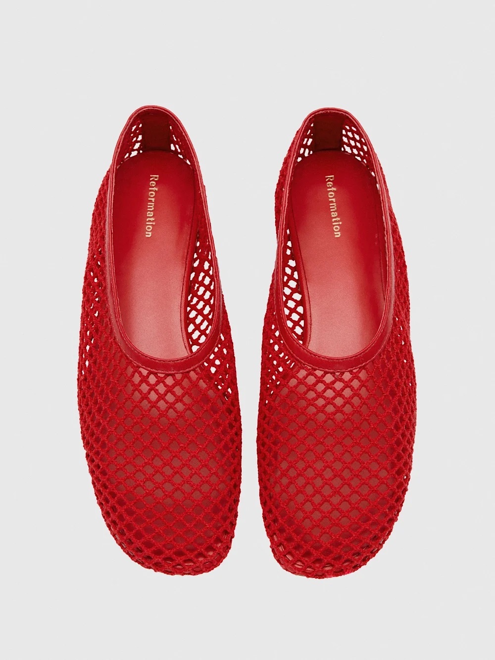 Reformation Britt Mesh Ballet Flat